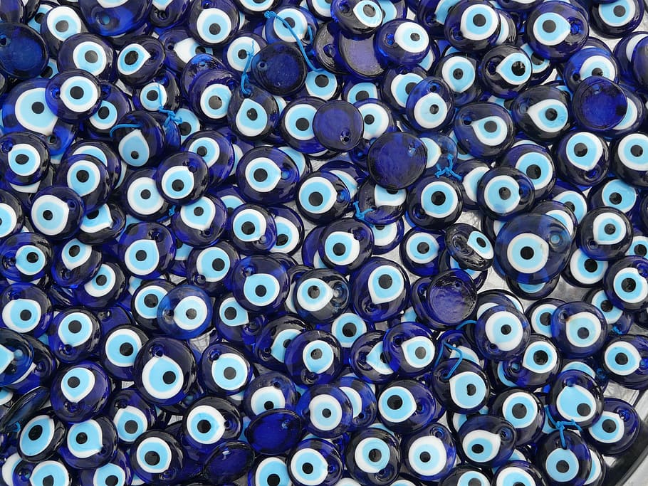evil, eye pendant lot, Nazar, Amulets, Bad, Look, nazar amulets, bad look, blue, black eye