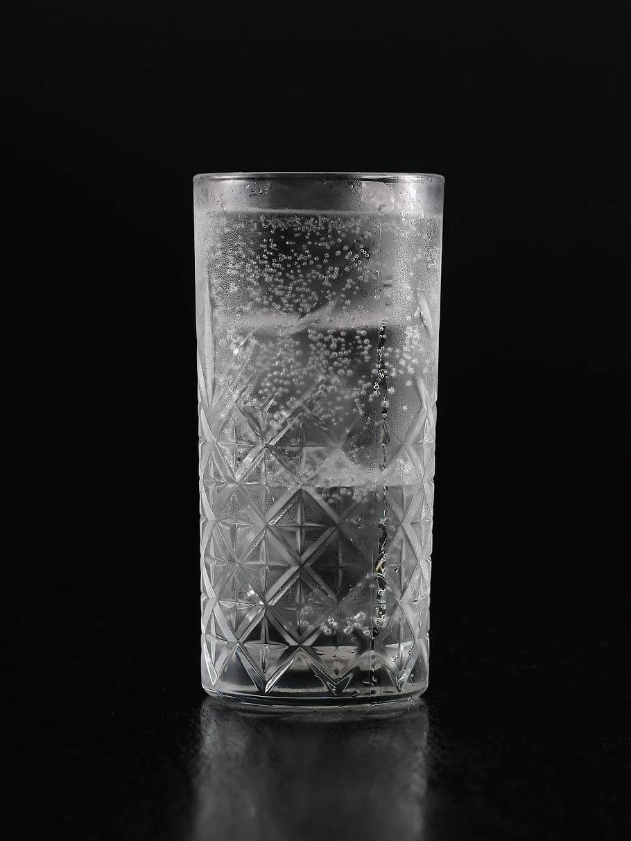 glass, drink, cold, refreshing, fizzy, refreshment, drinking glass, studio shot, household equipment, food and drink