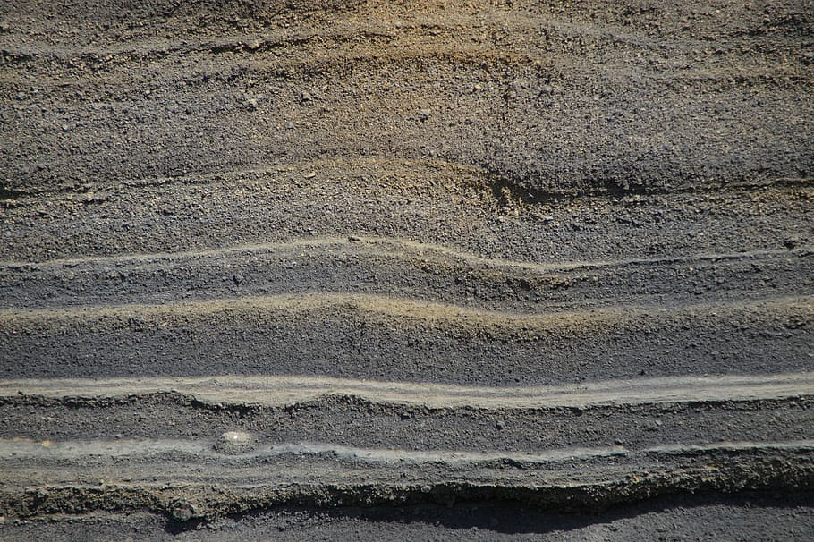 rock layers, mountain, tenerife, fouling, sand, sand wall, nature, landscape, layer, geology