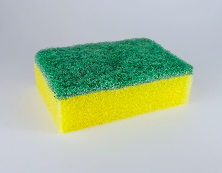 sponge, washcloth, zmywak, kitchen, cleaning, hygiene, bath, washing, material, soft