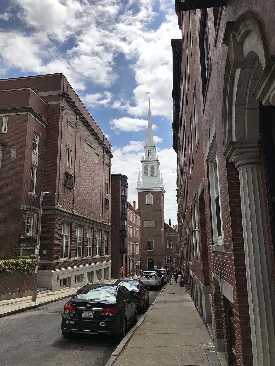 boston, old north church, travel, history, church, tourism, architecture, city, massachusetts, landmark