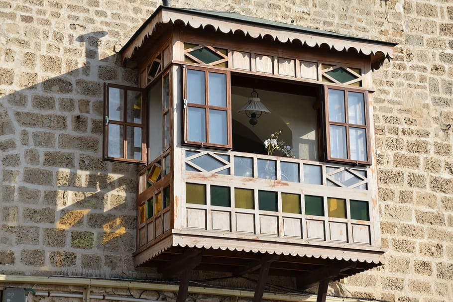 repisa, ventana, pared, antiguo, edificio, casa, marco, exterior, borde, decorativos