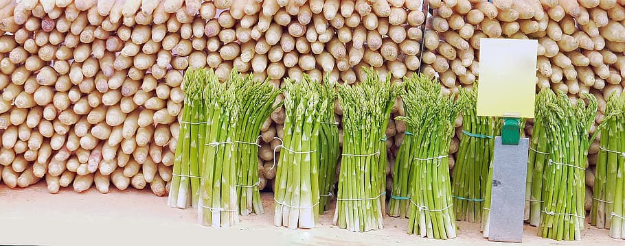 pile lucky bamboo, asparagus, asparagus tips, asparagus time, eat, vegetables, benefit from, dine, food and drink, food