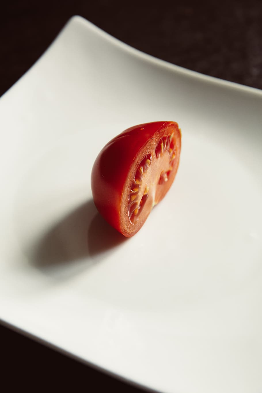 white, plate, red, tomato, food, vegetable, fruit, healthy eating, food and drink, wellbeing