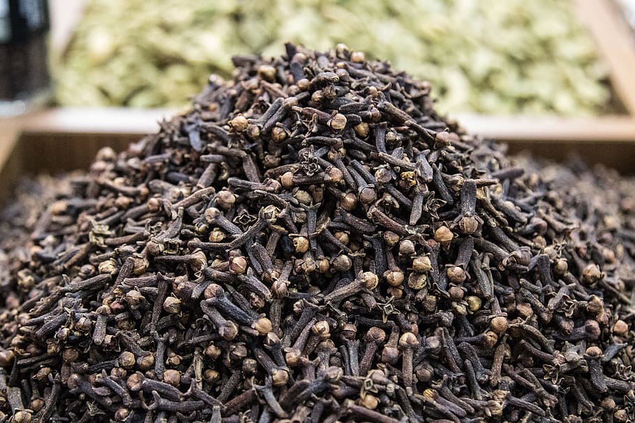 selective, focus photography, gray, herbs, Cloves, Clove, Spice, Food, Natural, aromatic