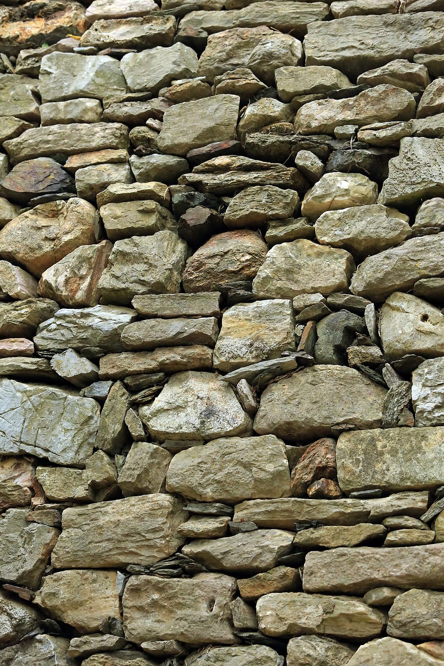 edificio, piedra seca, languedoc, muro, piedras, muro antiguo, imagen de fondo, piedra Material, patrón, fondos