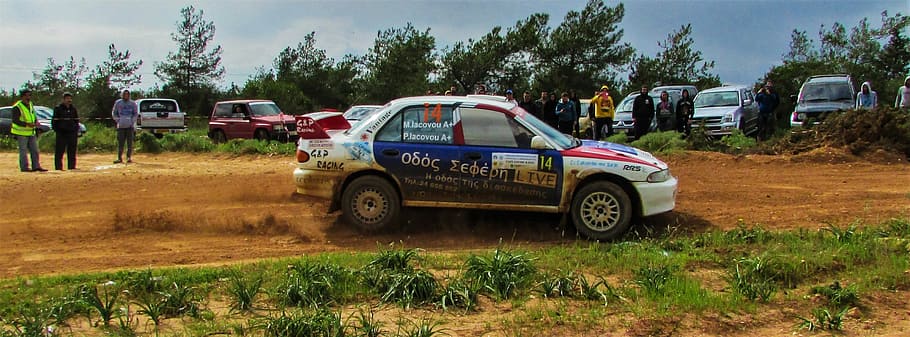 rally, car, competition, race, sport, cyprus, famagusta rally, racing, motion, action
