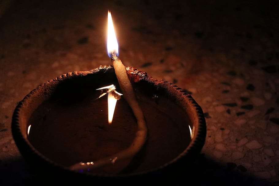 diya, diwali, hindu, deepavali, deepawali, lampu, cahaya, festival, India, tradisional