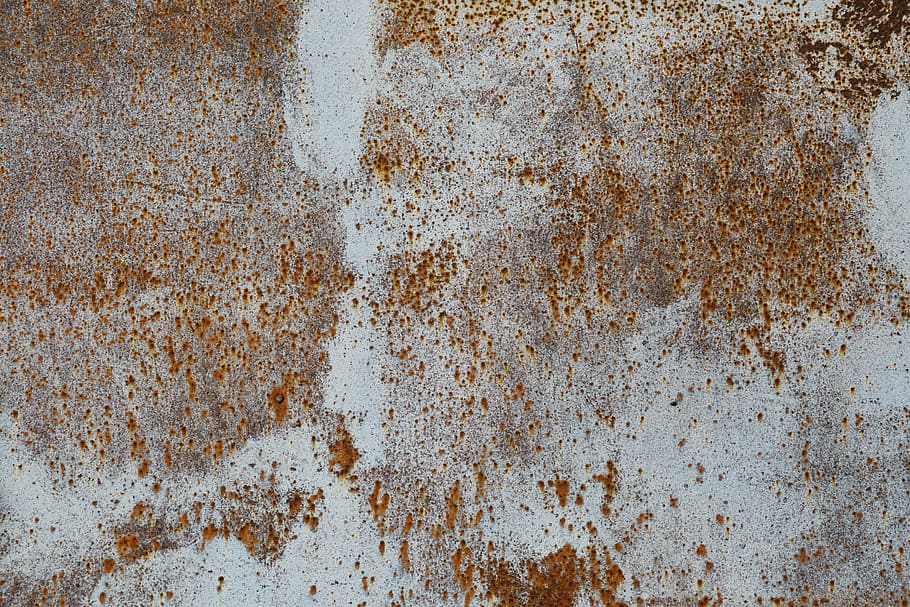 brown, white, surface, texture, metal, rust, sheet, material, iron, textured