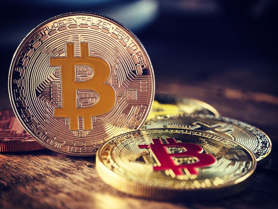 koin, bitcoin, bisnis, uang, cryptocurrency, mata uang, keuangan, blockchain, uang tunai, digital