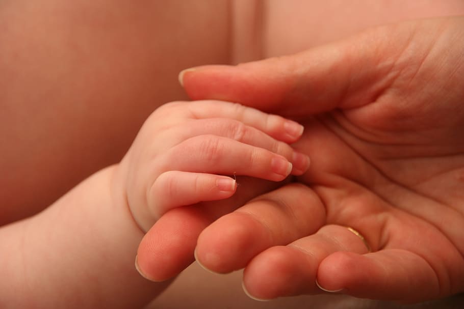 baby, hand, child, sweet, finger, small, baby hand, grip, newborn, human body part