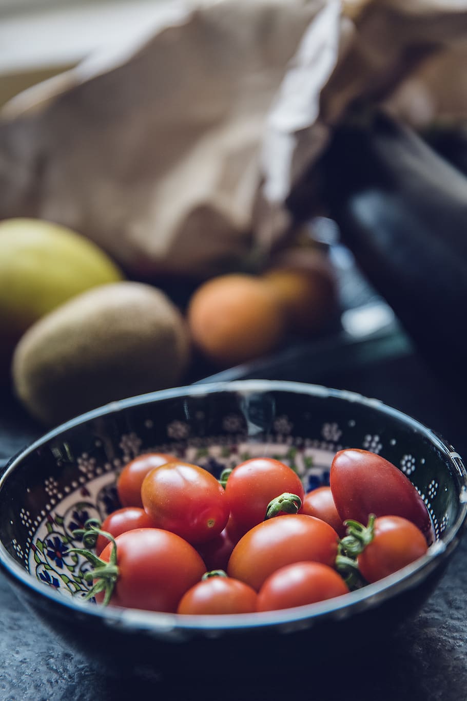 merah, tomat, buah, sayur, makanan, kiwi, blur, makanan dan minuman, kesegaran, makan sehat