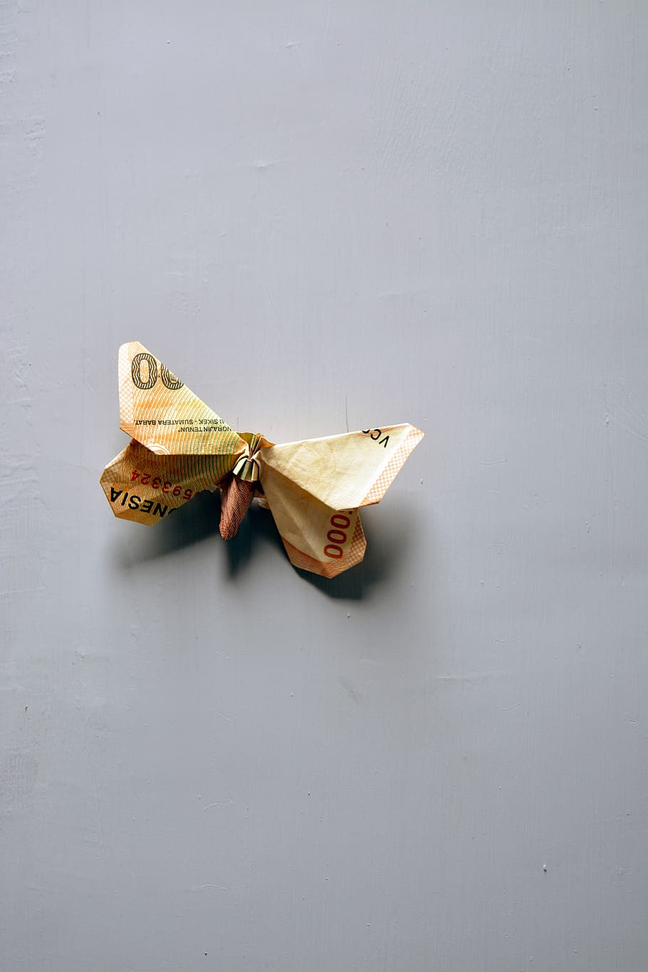 origami, kupu-kupu, uang, kertas, Jepang, serangga, dolar, ekonomi, kekayaan, paperart