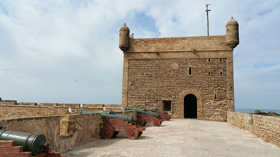 Essaouira, Fishing, Port, Harbor, fishing, port, citadel, built structure, history, architecture, cloud - sky