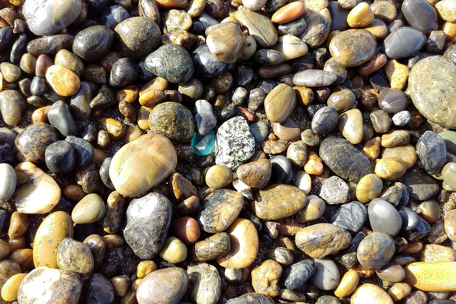 sea, beach, pebbles, full frame, large group of objects, pebble, backgrounds, stone - object, rock, abundance