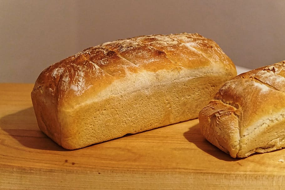 pan, incluso horneado, pan blanco, horneado, casero, comida, comer, comida y bebida, barra de pan, frescura