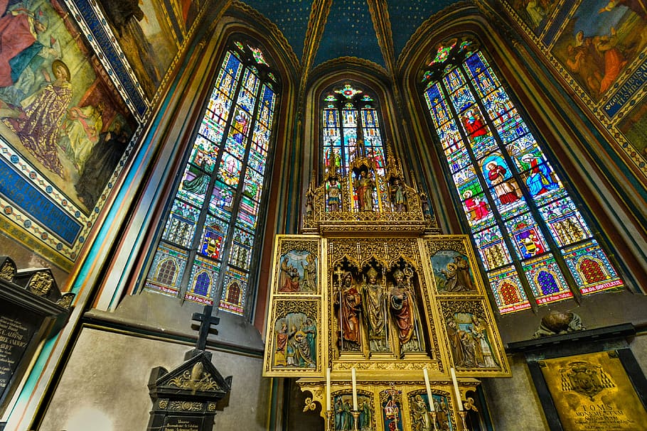 estatueta de três reis, st vitus, vitus, catedral, praga, tcheco, igreja, religião, sagrado, altar
