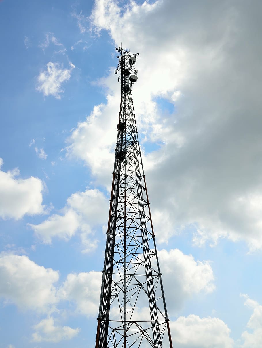 microwave tower, cell phone, communications, radio, tower, phone, microwave, telephone, technology, station