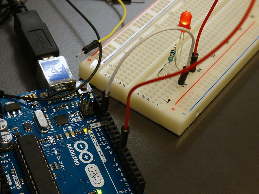 azul, placa de circuito, blanco, circuito integrado, computadora, tecnología, robot, equipo de cómputo, electrónica, arduino