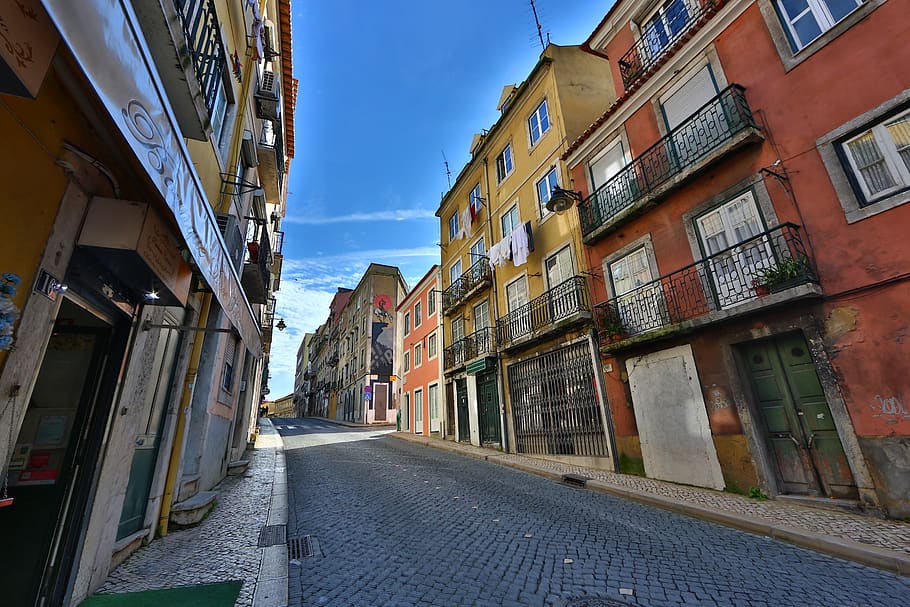 lisbon, portugal, street, lisboa, city, architecture, travel, europe, tourism, portuguese