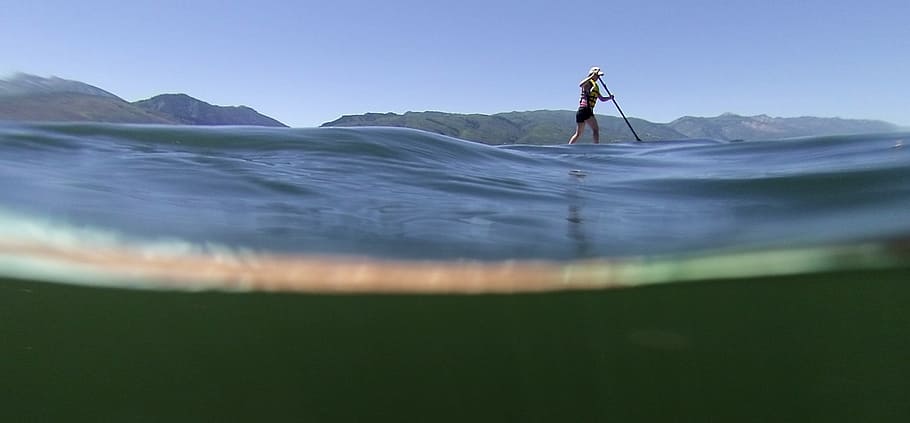 sup, paddle board, paddle, fitness, water, lake, mountains, utah, pineview, paddling