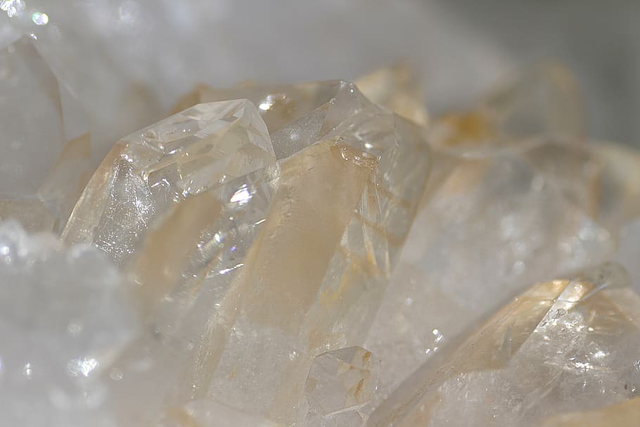 rock crystal, gem, crystal, mineral, transparent, healing stone, gem top, rocks, health, decorate