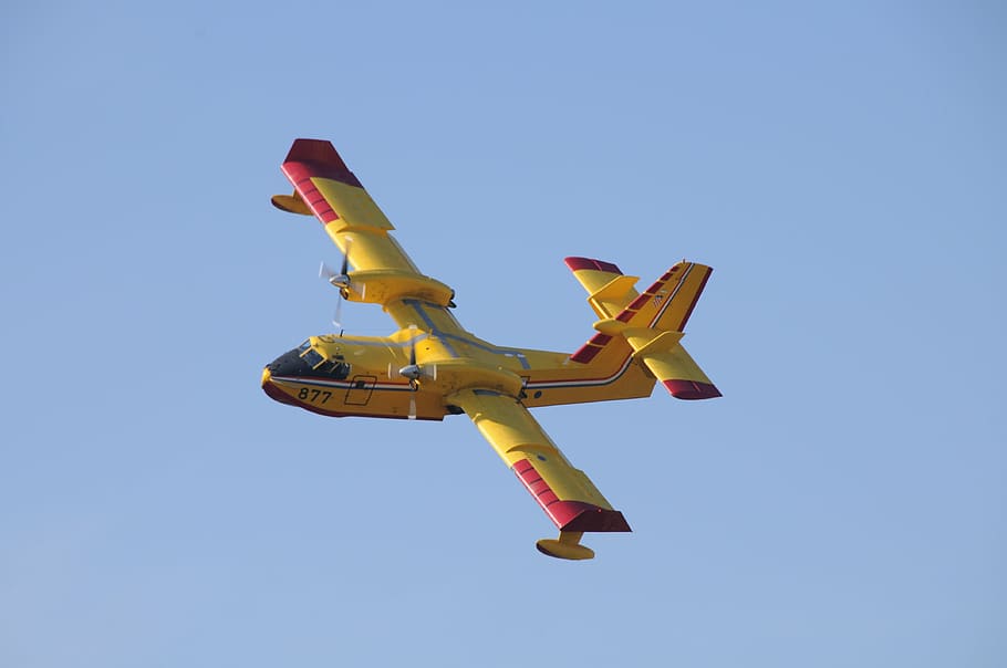 aircraft, fire, mediterranean, fire fighting aircraft, seaplane, mission aircraft, fly, save, use, forest fire