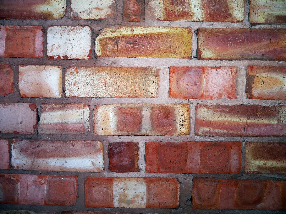 brown, concrete, brick surface, brick wall, hard, construction, stone, cement, pattern, architecture