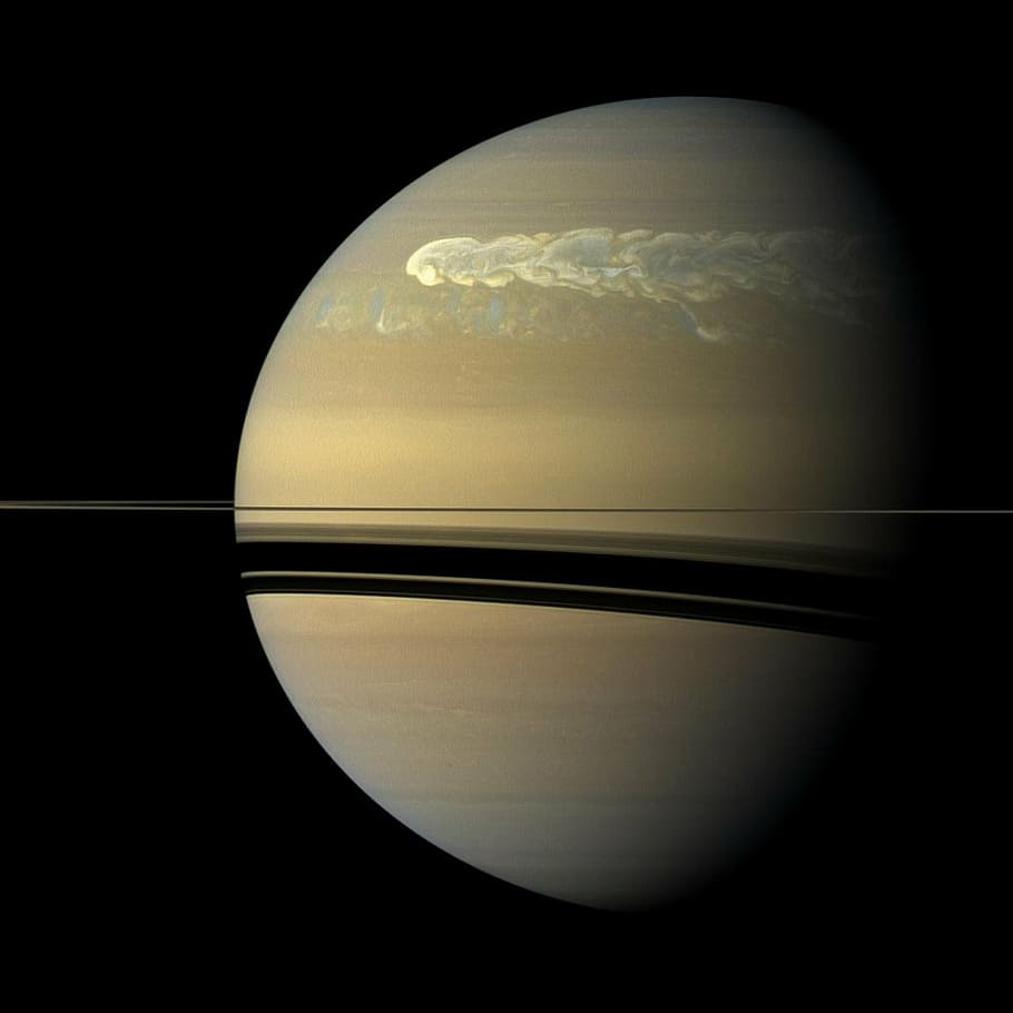 photo of saturn, saturn, planet, surface, forward, winter storm, ring, space, space travel, solar system