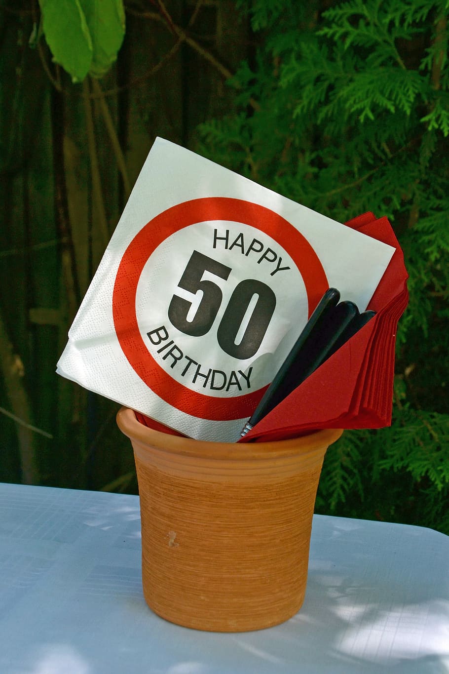fiftieth birthday, 50th birthday, 50, birthday, at the age of 50, fifty years old, 50 birthday, 50s party, birthday party 50, table decoration