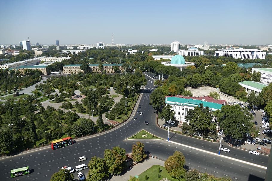 uzbekistan, tashkent, capital, central asia, historically, silk road, architecture, outlook, view, space