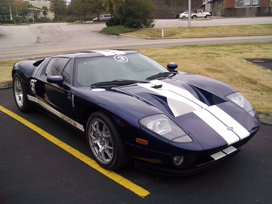 gt, ford, racing, sports, exotic, stripe, automotive, expensive, rare, car
