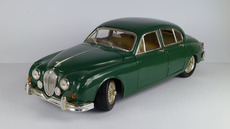 jaguar, marca ii, limusina, 1959, marca 2, 1x18, modelo de automóvil, maisto, coche, modo de transporte