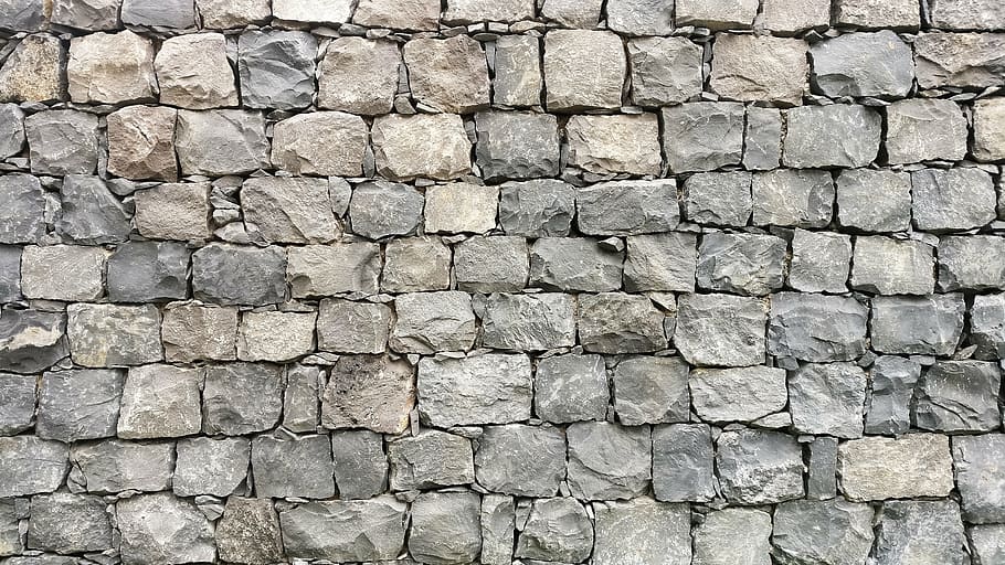 gris, blanco, pared, piedra, al aire libre, patrón, exterior, textura, rocas, construcción