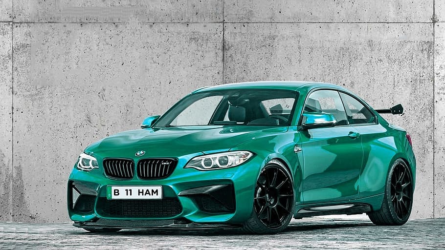 bmw, m2, auto, fast, luxury, color, speed, tuning, automobile, vehicle
