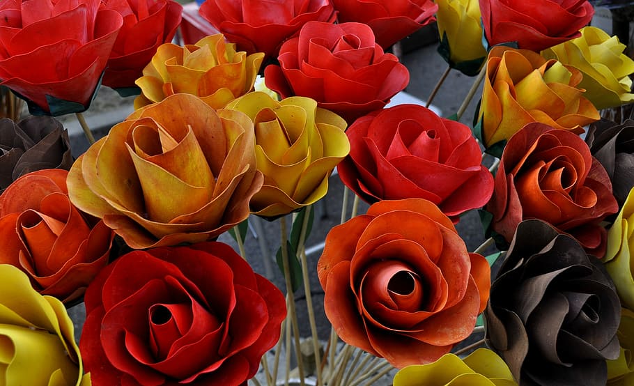 rose, flower, bouquet de fleurs, petal, gift, color, flowering plant, plant, beauty in nature, rose - flower