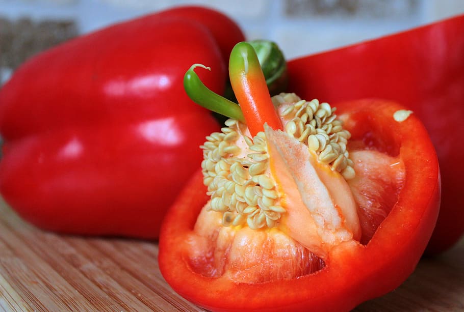 Paprika, Peppers, Vegetables, Food, healthy, red pepper, rich in vitamins, vegetarian, vitamins, vegan