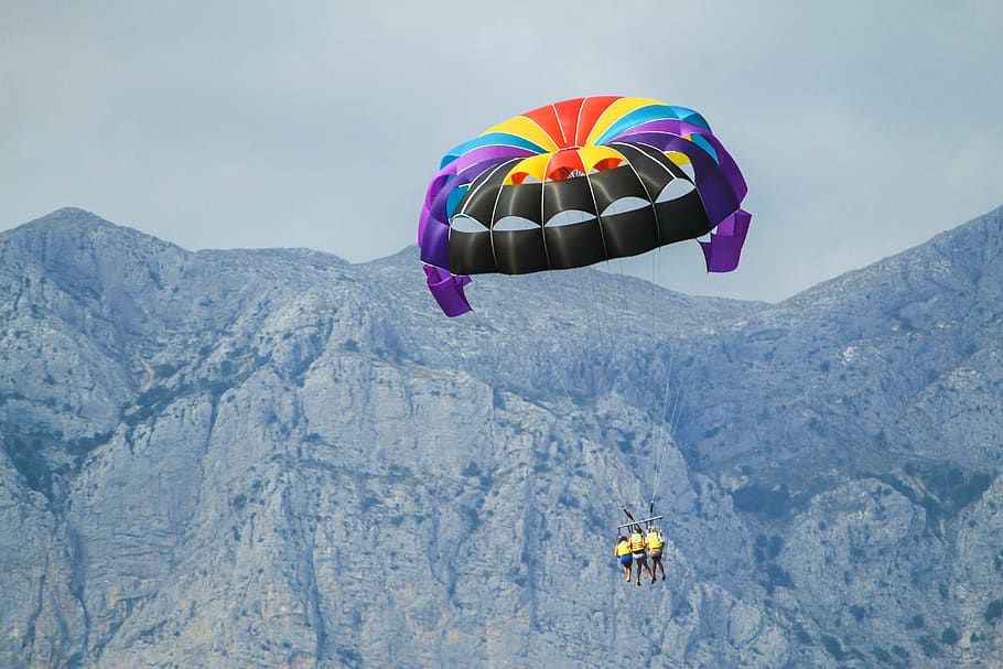 croatia, nature, fly, landscape, park, outdoor, holiday, heaven, mid-air, extreme sports