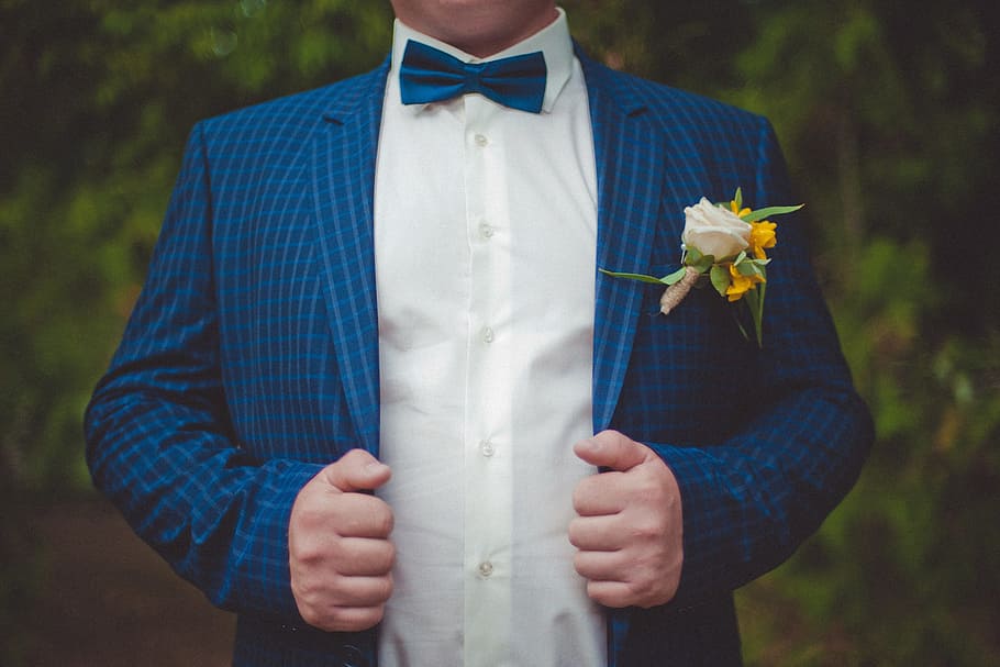 novio de la boda, traje, boda, novio, personas, hombres, amor, al aire libre, etnia caucásica, corbata de lazo