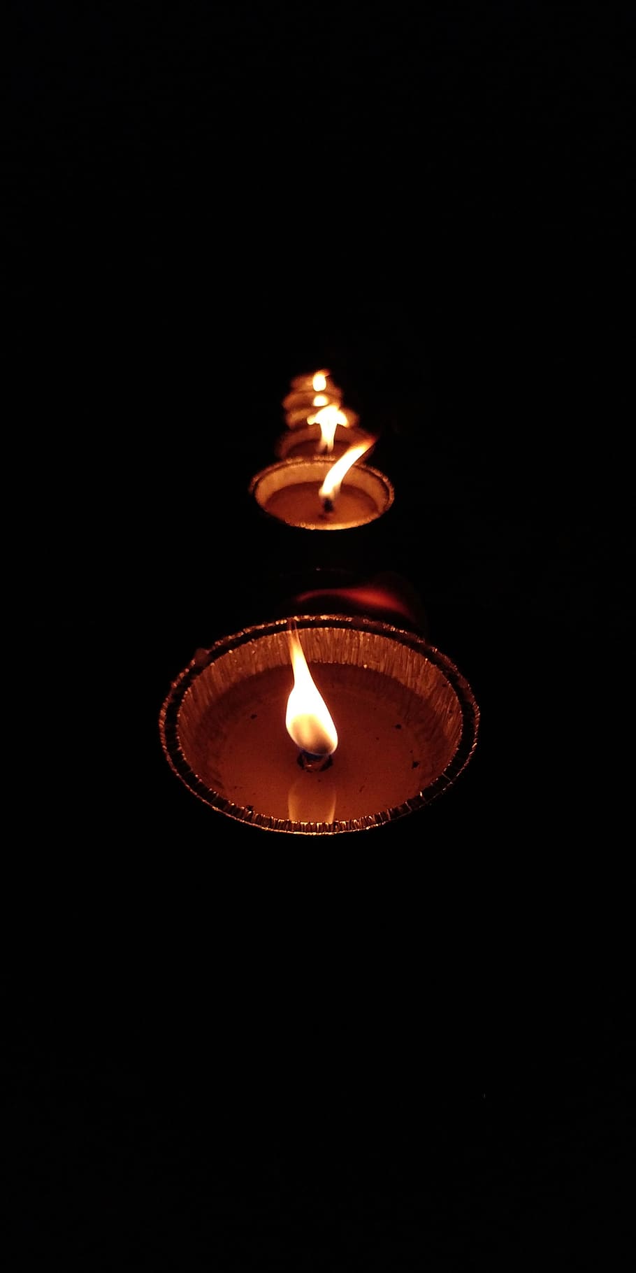 candles, night, flame, fire, burning, fire - natural phenomenon, heat - temperature, illuminated, candle, dark
