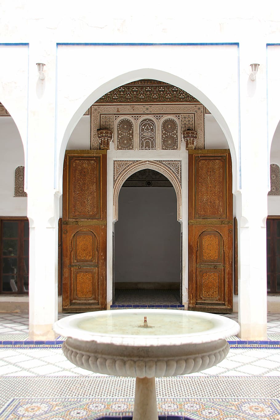 morocco, architecture, gate, input, goal, door, wood, portal, house entrance, front door