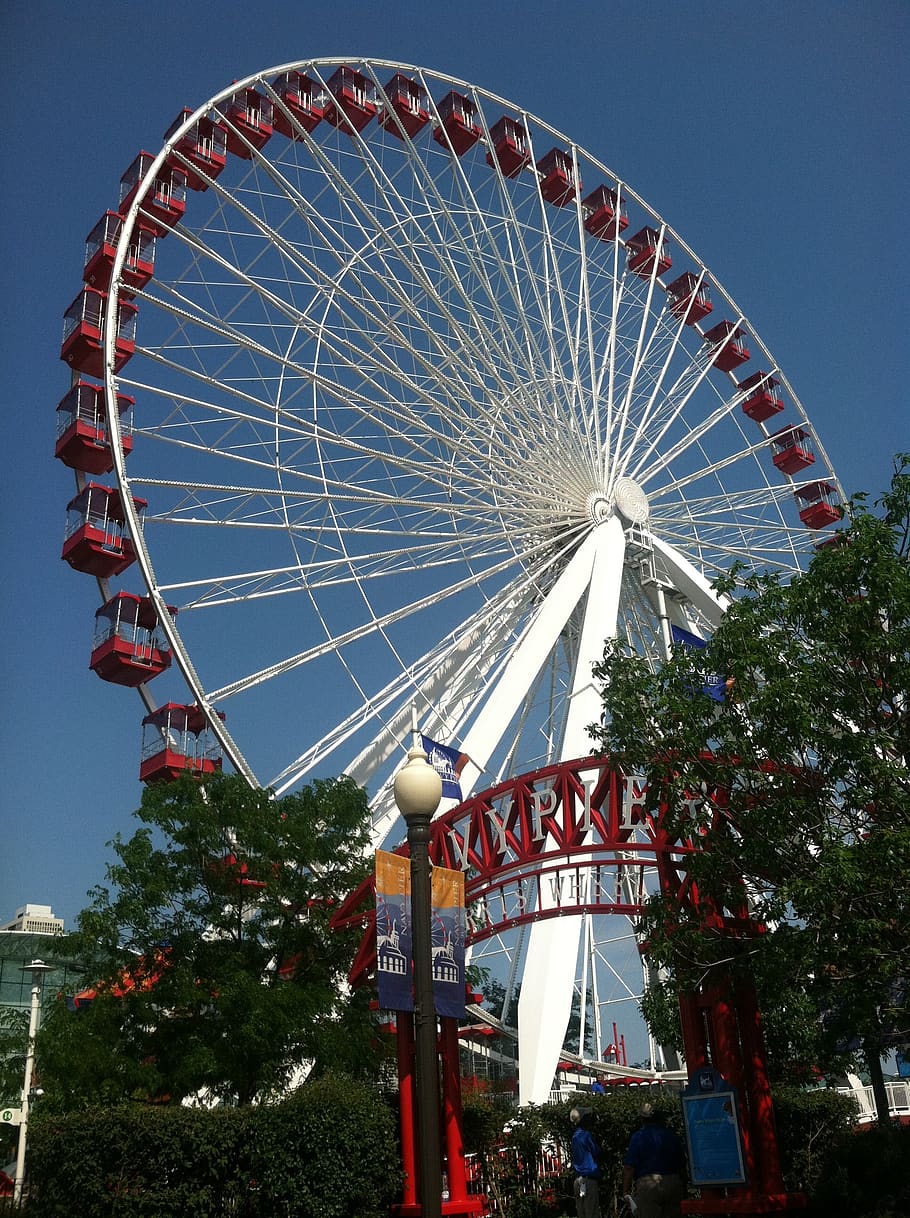 ferris wheel, amusement, road trip, park, wheel, fun, ferris, fair, carnival, circle