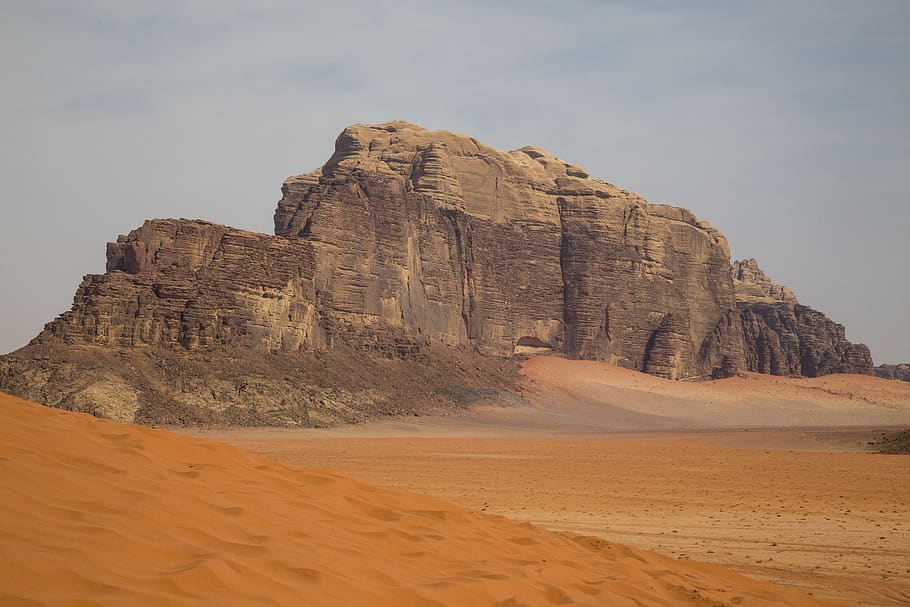 desert, jordan, petra, holiday, trip, sand, canyon, nature, rock formation, rock