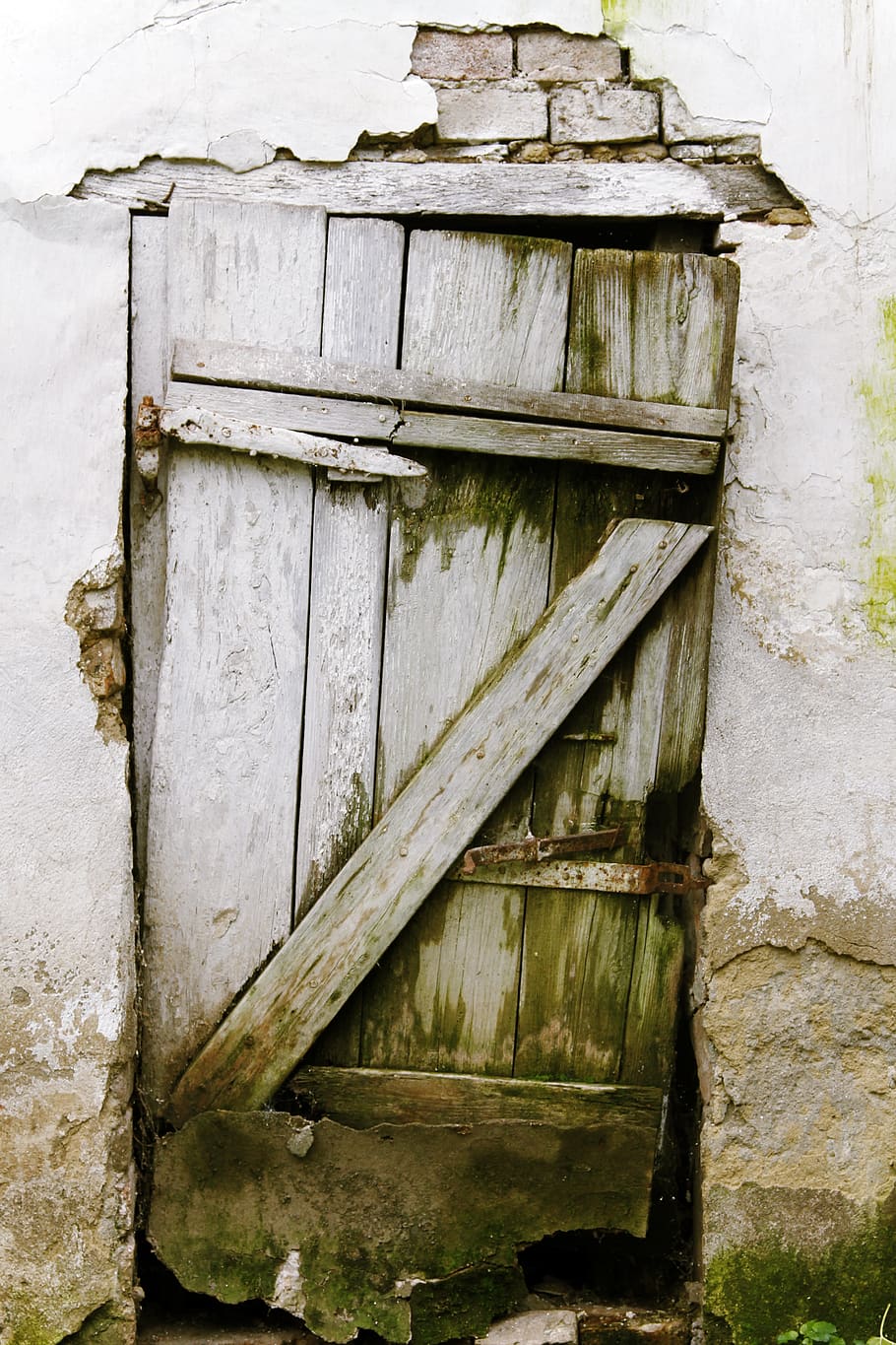 door, old, wooden, wood, entrance, house, grunge, texture, wall, rusty