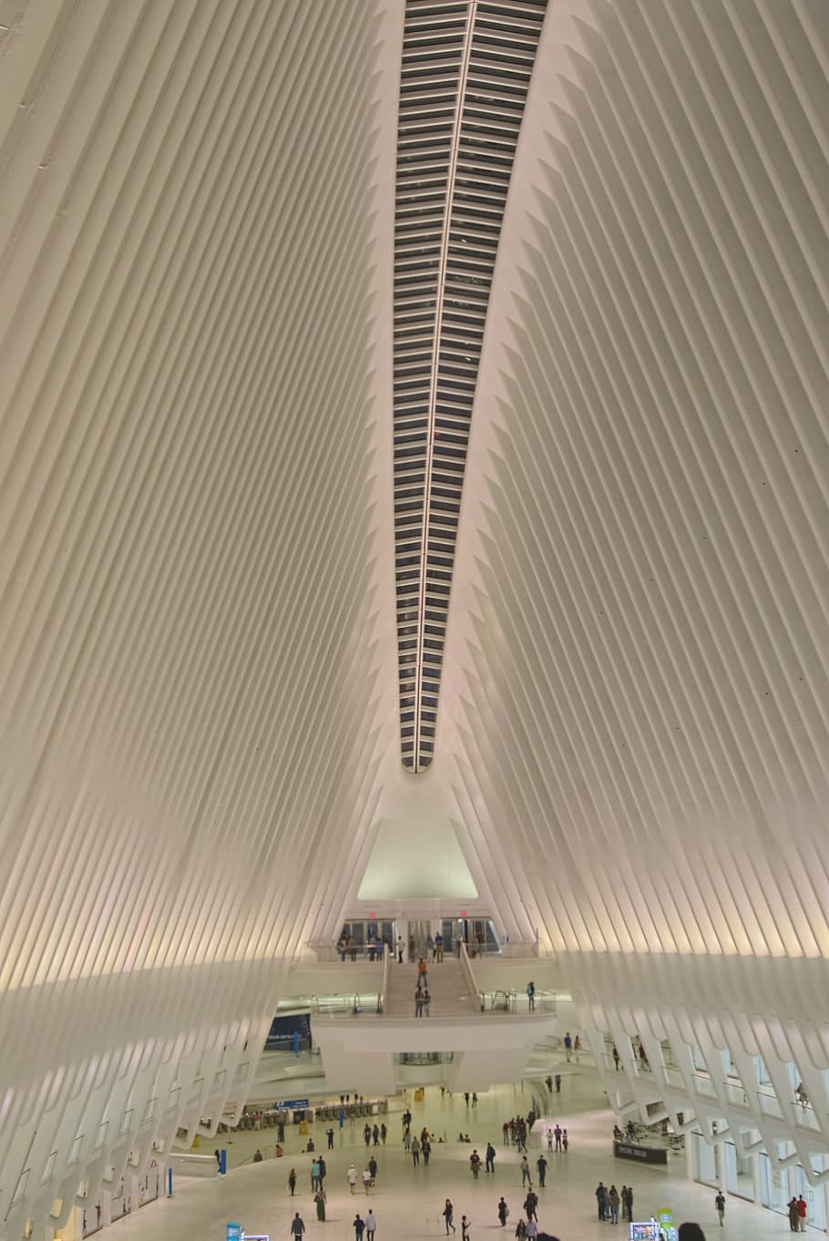 new york city, manhattan, transit, station, oculus, architecture, group of people, built structure, real people, crowd