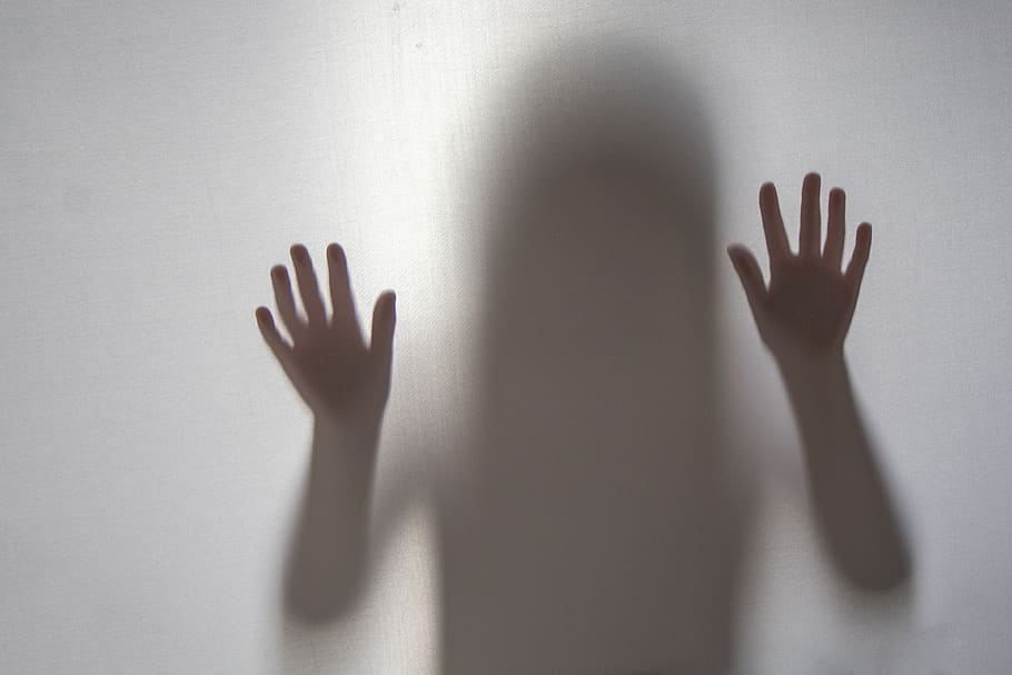 shadow, silhouette, mystery, girl, people, alone, fear, human body part, hand, human hand