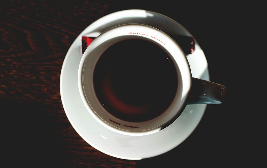 ブラックコーヒー, ブラウン, コーヒー, カップ, ダーク, ドリンク, 熱-温度, コーヒー-ドリンク, エスプレッソ, ブラックカラー