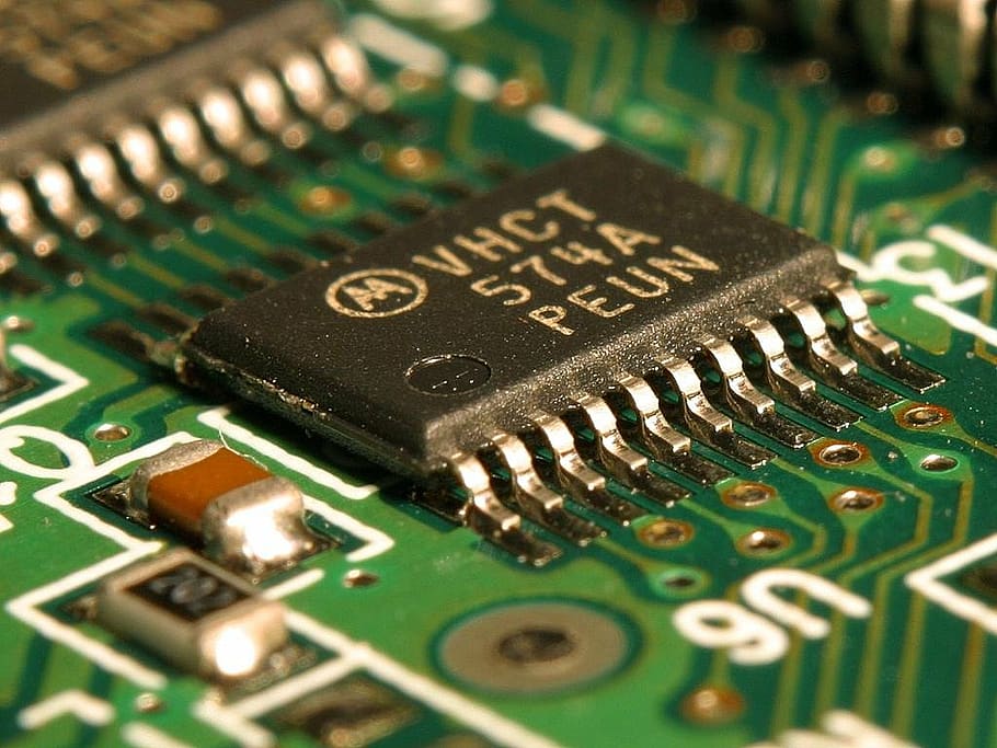 electronics, board, ic, circuit, current, technology, electrical engineering, components, capacitors, computer chip