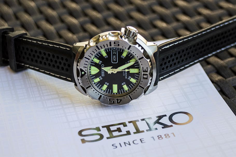 hour s, watch, diver's watch, seiko, catalog, background, time, minute, design, measurement