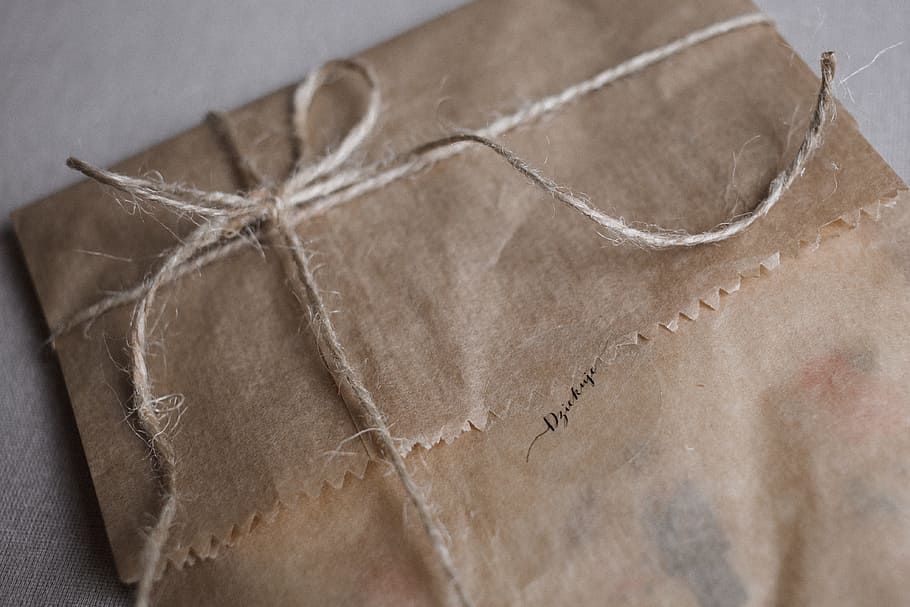 brown paper envelope, bag, beige, craft, decorative, eco, envelope, keep, linen, natural